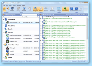 Total Uninstall - Uninstall log