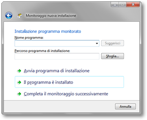 Total Uninstall - Installa il programma monitorato